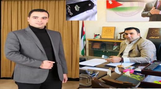 محمد عناب يهني الزملاء الرائد محمد شديفات والرائد عمر حتاملة بمناسبة الترفيع