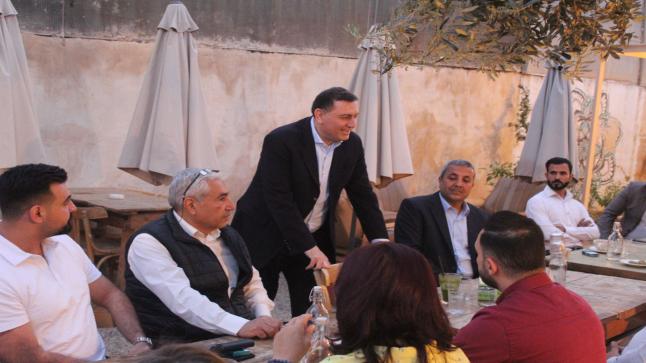 عصف ذهني إقتصادي يجمع أبناء محافظة مادبا بحزب نماء .