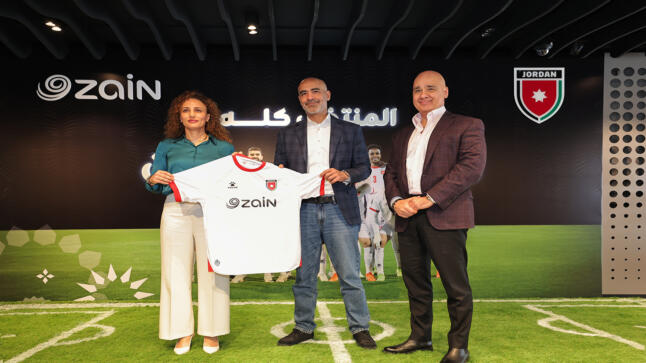 زين راعي الاتصالات الحصري لمنتخب النشامى