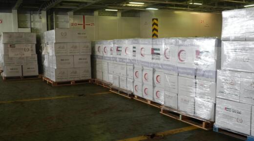 عملية “الفارس الشهم 3” تُعلن عن بدء تحميل سفينة “خليفة” الإنسانية لدعم غزة.