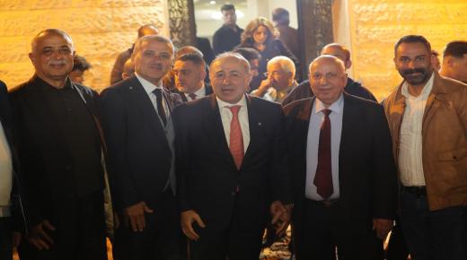 حزب” عزم” بضيافة عشيرة الصياحين .