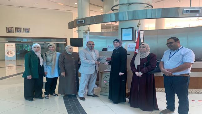 وفد من جامعة العلوم التطبيقية الخاصة يزور مؤسسة المواصفات والمقاييس.