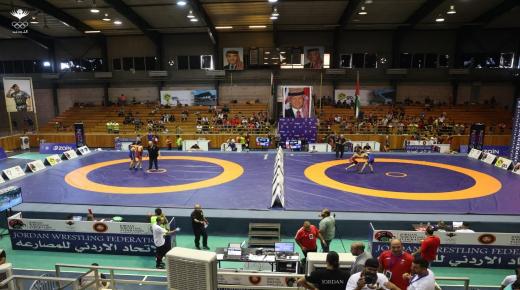 اختتام مميز ومثير للمحطة الأولى من دوري المصارعة بحضور كبير ومشاركة واسعة