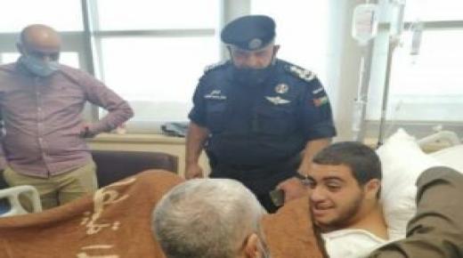 مدير الامن العام يمكن والد الفتى صالح من زيارة ابنه داخل المسشتفى
