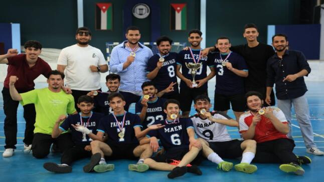 كلية العلوم تحرز لقب بطولة الكليات لكرة القدم