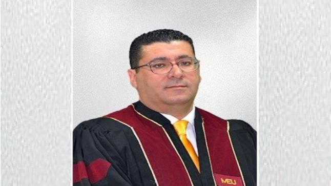 ترقية الدكتور أحمد طبية إلى رتبة أستاذ مشارك في جامعة الشرق الأوسط