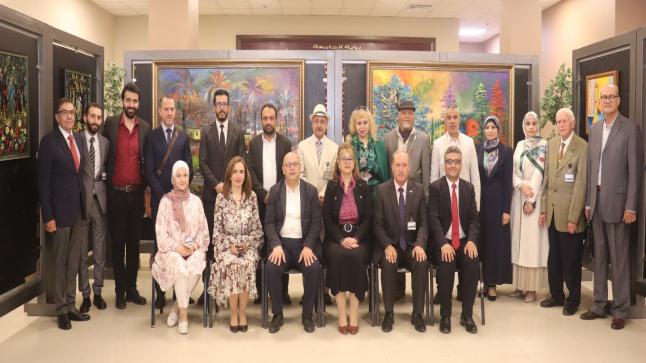 معرضٌ فني انطباعي في “الشرق الأوسط” لتجسيد القيم والتراث والسياحة