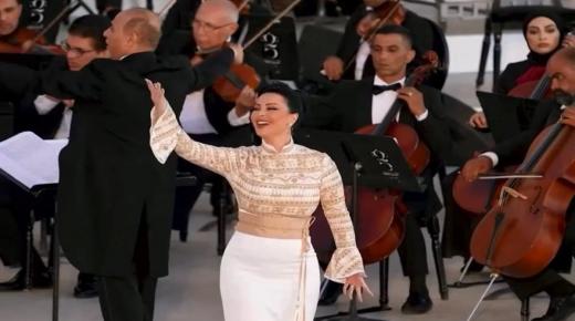 ديانا كرزون.. نجمة احتفالات اليوبيل الفضي