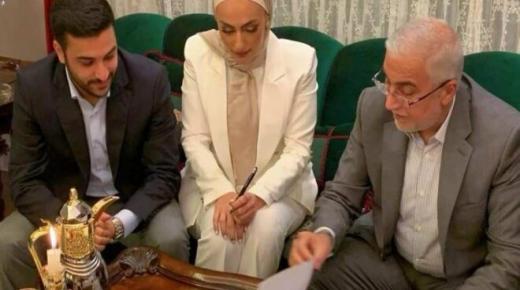 علاء صدام حمدان .. عقد قران مبارك
