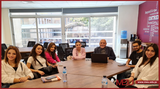 طلبة “الشرق الأوسط” يحرزون المركز الثالث في مسابقة آيريكس العالمية لحلول الأعمال المستدامة