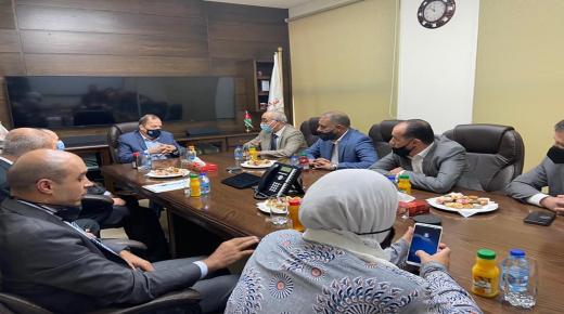 الوزني يزور مدينة الملك عبدالله الثاني ابن الحسين الصناعية في سحاب