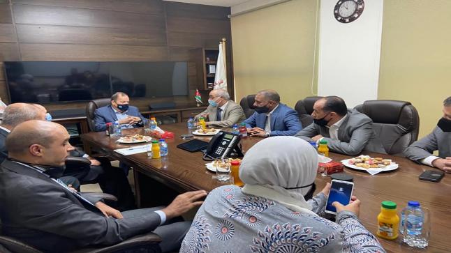 الوزني يزور مدينة الملك عبدالله الثاني ابن الحسين الصناعية في سحاب