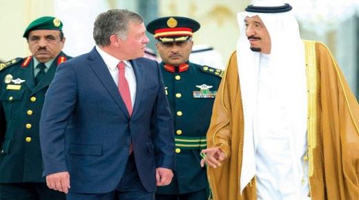 الملك سلمان بن عبدالعزيز يبعث برقية تعزية إلى الملك عبدالله الثاني بوفاة الأمير محمد بن طلال