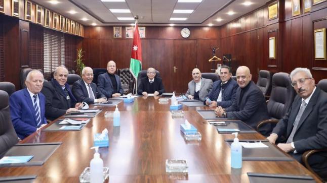 الهيئة العامة للتجارة الدولية – الاردن تنتخب مجلس اداراتها الجديد الأيوبي رئيسا لمجلس الإدارة