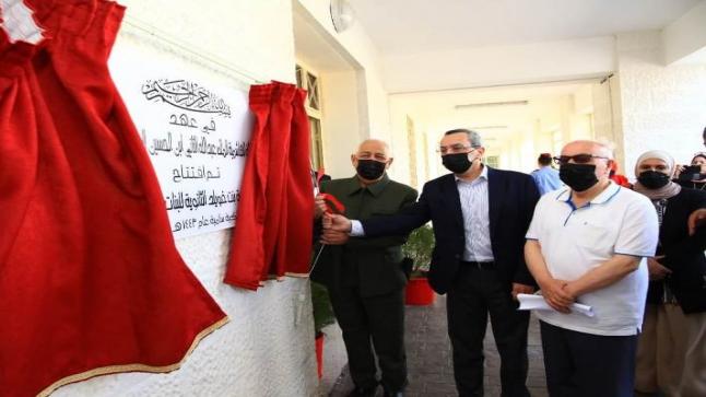 العيسوي يفتتح ويتفقّد مشاريع مبادرات ملكيّة في محافظتي العقبة ومعان