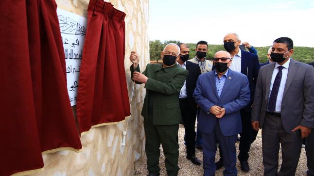 العيسوي يفتتح ويتفقد مشاريع مبادرات ملكية في محافظتي عجلون وإربد