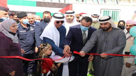 إطلاق المدرسة الرقمية بالمخيم الإماراتي الأردني للاجئين السوريين في مريجيب الفهود