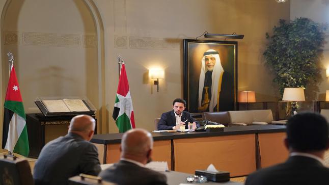 ولي العهد يلتقي عمداء شؤون الطلبة في الجامعات الرسمية