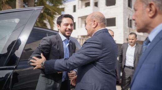 ولي العهد يلتقي ممثلين ووجهاء عن لواء سحاب