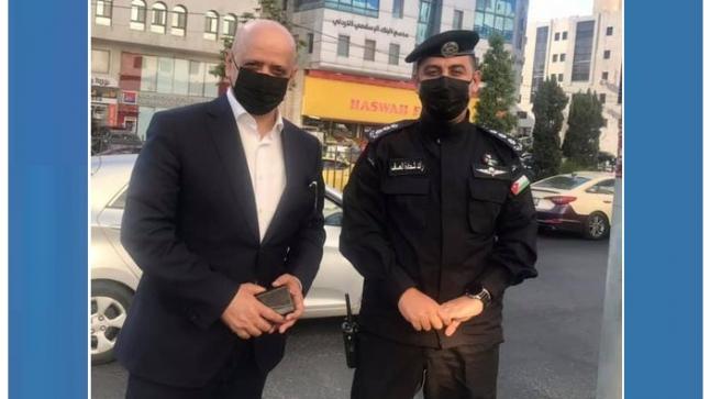 رئيس غرفة تجارة عمان ل مدير سير العاصمة العقيد رائد العساف .. لمثلك ترفع القبعات