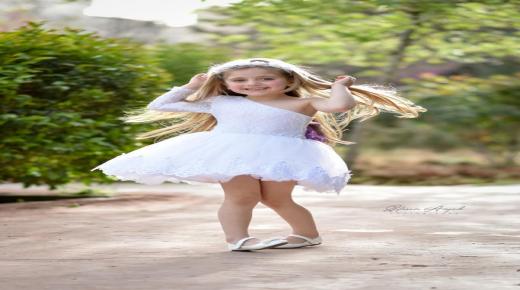 بالفيديو والصور : اجمل طفلة عارضة ازياء اردنيه المى علي