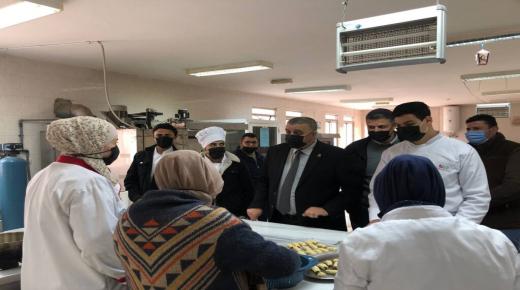 التدريب المهني: المؤسسة حريصة على إبرام اتفاقيات التدريب المنتهي بالتشغيل مع القطاع الخاص.