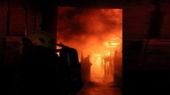 شكر وتقدير لمواطنين اخمدو حريق باحدى العمارات كان يقطنها شخص مصاب بالشلل