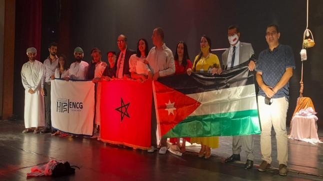 المدرسة الوطنية للتجارة والتسهيل المغربية تشارك في مهرجان صيف الزرقاء المسرحي العربي التاسع عشر