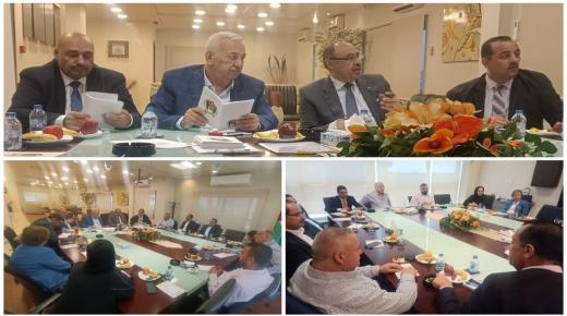 ” مكتب المركزي لحزب الميثاق الوطني يجتمع مع رؤساء اللجان المتخصصة في المجلس المركزي “