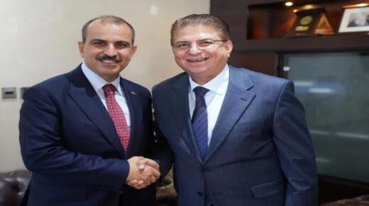 الرئيس التنفيذي “للفوسفات” يبحث مع السفير التركي في عمّان تعزيز التعاون المشترك