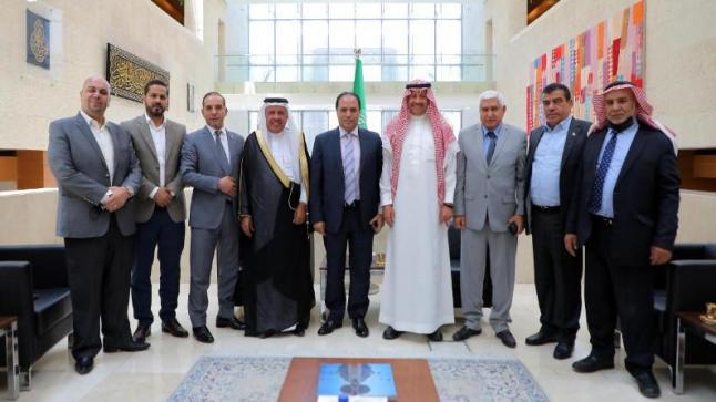 سفير السعودية في عمان يلتقي لجنة الأخوة البرلمانية الأردنية مع دول الخليج العربي واليمن