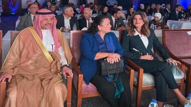 سفير خادم الحرمين الشريفين لدى الأردن نايف بن بندر السديري يشارك في حفل افتتاح مؤتمر الطبيبة العربية الأول