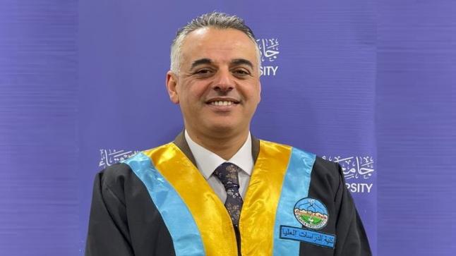 محمد عيسى الخوالده … مبارك نجاحك بمناقشة رسالة الماجستير من جامعة الزرقاء