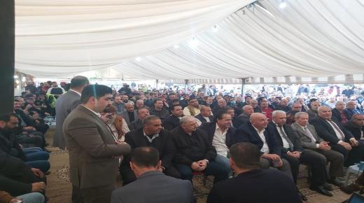 مهرجان ضخم لمرشح بلدية الزرقاء بالمنطقة الخامسة ” معاذ ابو روبين ” ومراقبو الشأن الانتخابي يؤكدون بان المومني لا زال بالمقدمة 