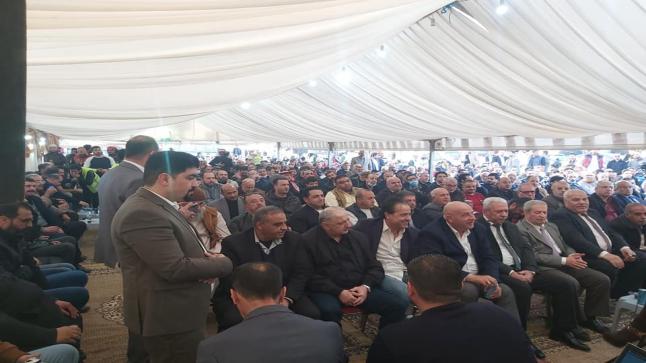 مهرجان ضخم لمرشح بلدية الزرقاء بالمنطقة الخامسة ” معاذ ابو روبين ” ومراقبو الشأن الانتخابي يؤكدون بان المومني لا زال بالمقدمة 