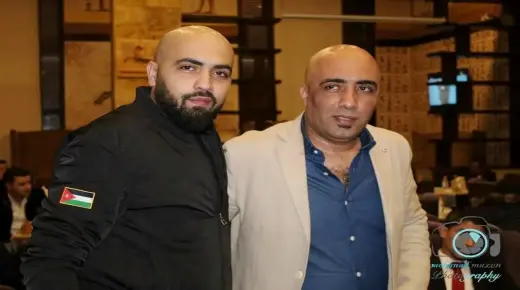المستشار هاني الاصفر وعبد الرحمن الاصفر يهنئون الملك بعيد ميلاده وتولي جلالته سلطاته الدستورية
