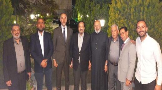 الحسينات يولم للخضيري نقيب المقاولين و اعضاء مجلس نقابة المقاولين ….