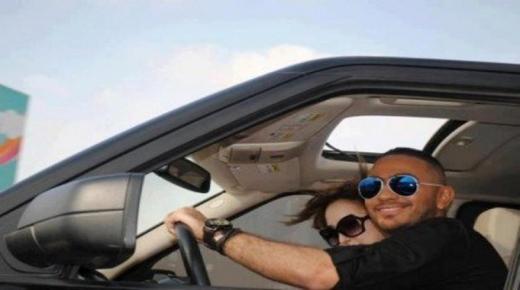 الفنان تامر حسني يتعرض لحادث سير على طريق عمان جرش