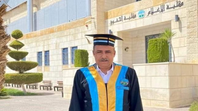 عطوفة كمال خالد عباس ( القدومي) … مبارك الماجستير