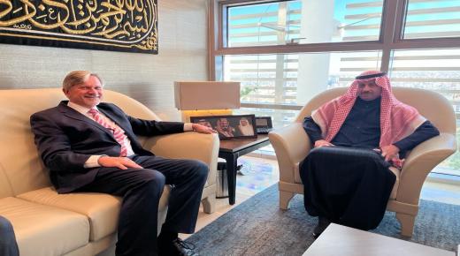 سفير خادم الحرمين الشريفين لدى الأردن يلتقي ممثل المفوضية السامية للأمم المتحدة لشؤون اللاجئين