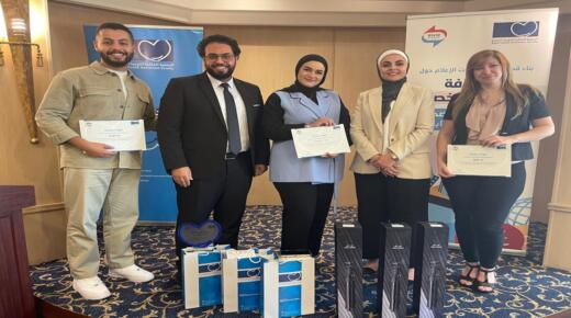 كلية الإعلام في جامعة الشرق الأوسط تحصد ثلاث جوائز في مسابقة الصحافة الصحية.