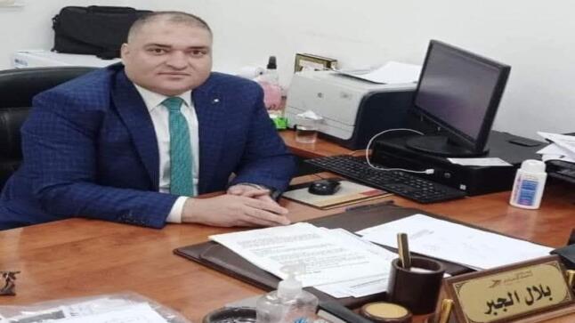زيد العموش يهنّئ الصديق بلال محمد فلاح الجبر بترفيعه للدرجه الخاصة