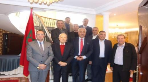 شاهد بالصور: السفير المغربي يقيم مأدبة عشاء لشخصيات صحفية وسياسية