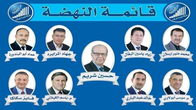 قائمة النهضة لانتخابات غرفة تجارة الزرقاء تستعرض انجازات مجلسها السابق