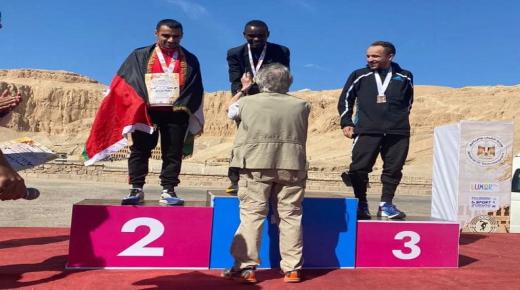 لاعبو الأمن العام يحصدون الذهب في ماراثون مصر الدولي – صور