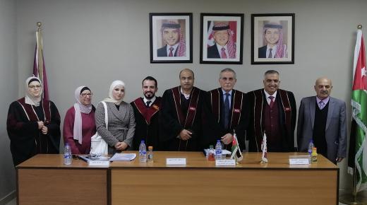 محمد  ماجد  القرعان … مبارك الماجستير