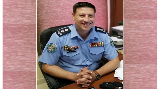 احمد المراعبه يهنيء خلدون ابو حصان بمناسبة ترفيعه لرتبة ملازم أول في إذاعة الأمن العام