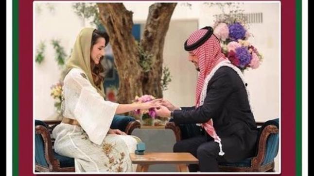 جمال الرقاد يهنيء جلالة الملك بمناسبة زفاف الامير الحسين