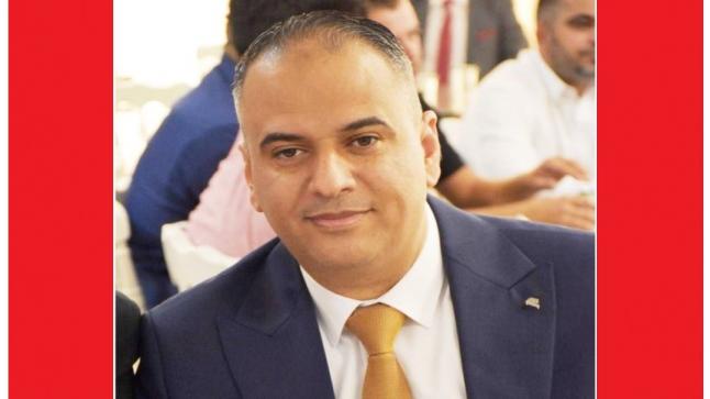 اشرف العمري يهنيء الصديق عمران نايف العبد الهباهبه بمناسبة حصوله على درجة الماجستير