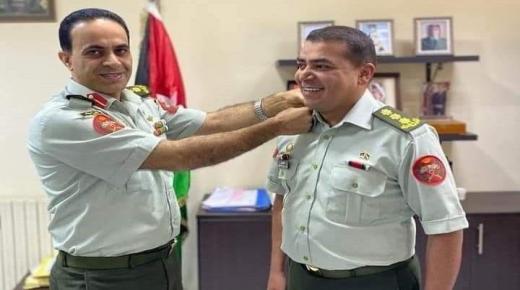 النقيب القاضي أمجد  زيد المجالي … مبارك الترفيع